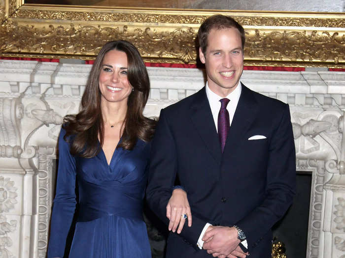 The Duchess of Cambridge in Purple Gucci Blouse for Solo