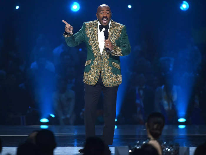 After five years, Steve Harvey will no longer host Miss Universe. But during his reign, he definitely had some wild moments on the pageant stage.