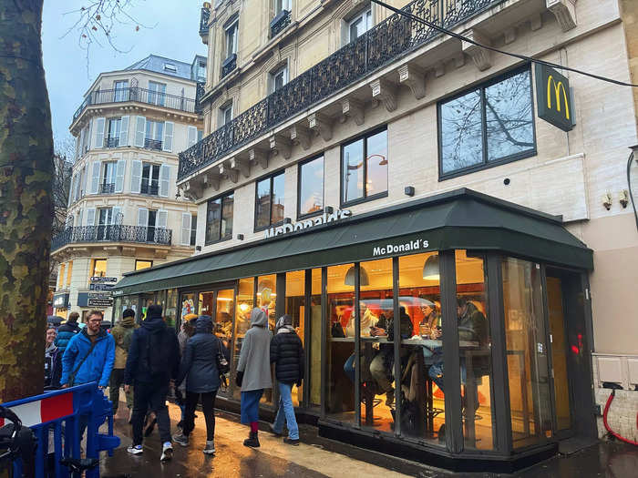 I visited a McDonald's in Paris' historic Latin Quarter and tried the McBaguette, which was recently featured in the third season of "Emily in Paris."