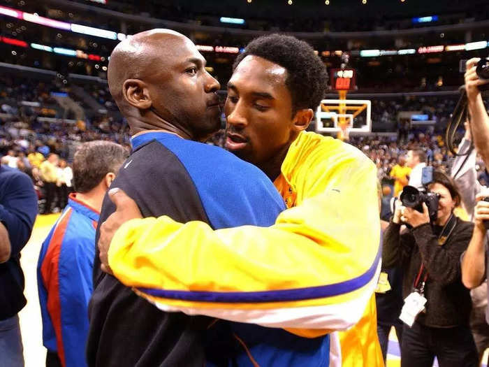 Michael Jordan, Kobe's idol, said Kobe was the only person to ever approach Jordan's work ethic.