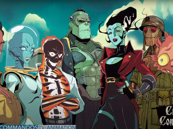 "Creature Commandos" will be an animated series on HBO Max.
