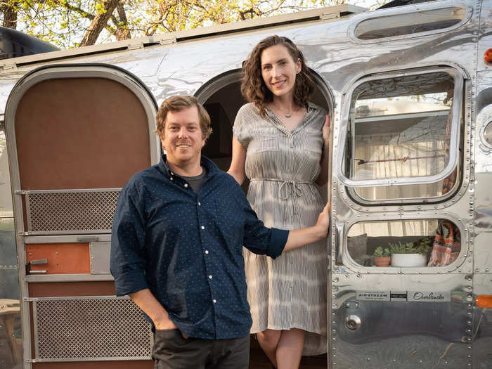 When interior designer Rose Ballard and architect Paul Suttles decided to convert an Airstream into a tiny home, they had never even set foot inside a trailer before.