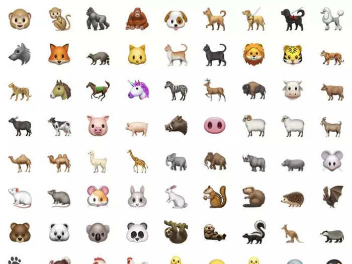 Have you noticed a lot of the emoji on your phone point left? Whether it's a car, a person walking, or a dog, many of the emoji at your fingertips are designed to face leftward.