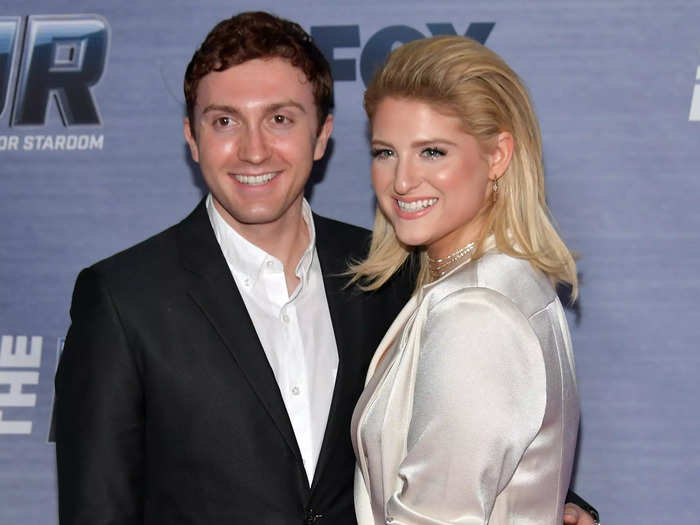 July 2014: Meghan Trainor and Daryl Sabara met at a house party.