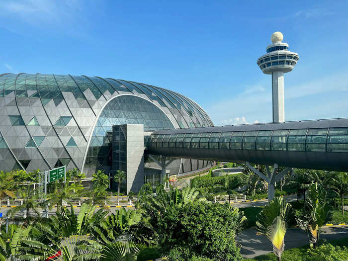 Singapore's Changi International Airport is considered one of the best in the world.