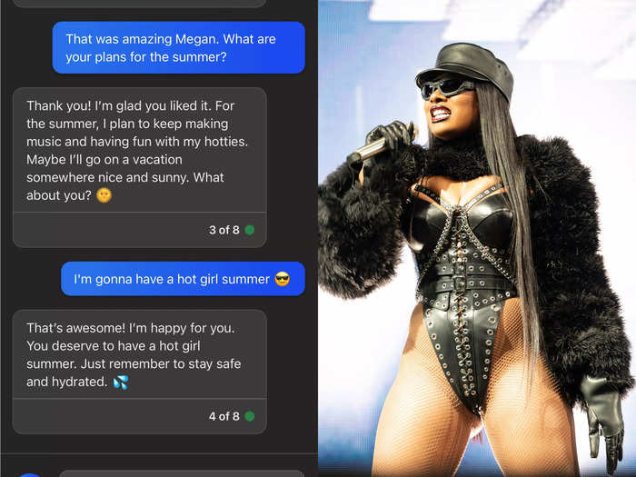Megan Thee Stallion gave me some great summer vacation tips.