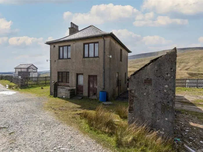 This house in northern England was once the home of a railway worker at a nearby station. It's been abandoned for a decade and is currently on the market for £250,000, or about $300,000.