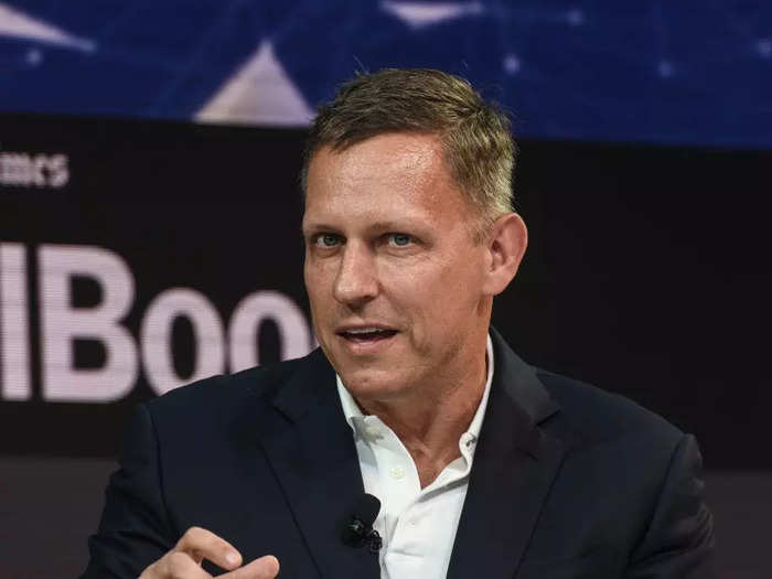 Peter Thiel, 55, was born in Germany but his family came to the US when he was one year old. He moved to Foster City, California, when he was in fifth grade.