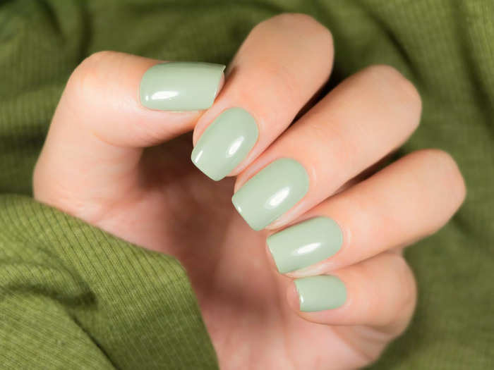 Pastel shades are perfect for spring.